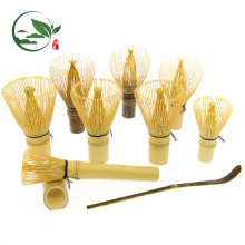 Japanese Bamboo Crafts Long-stem Bamboo Matcha Whisk Set